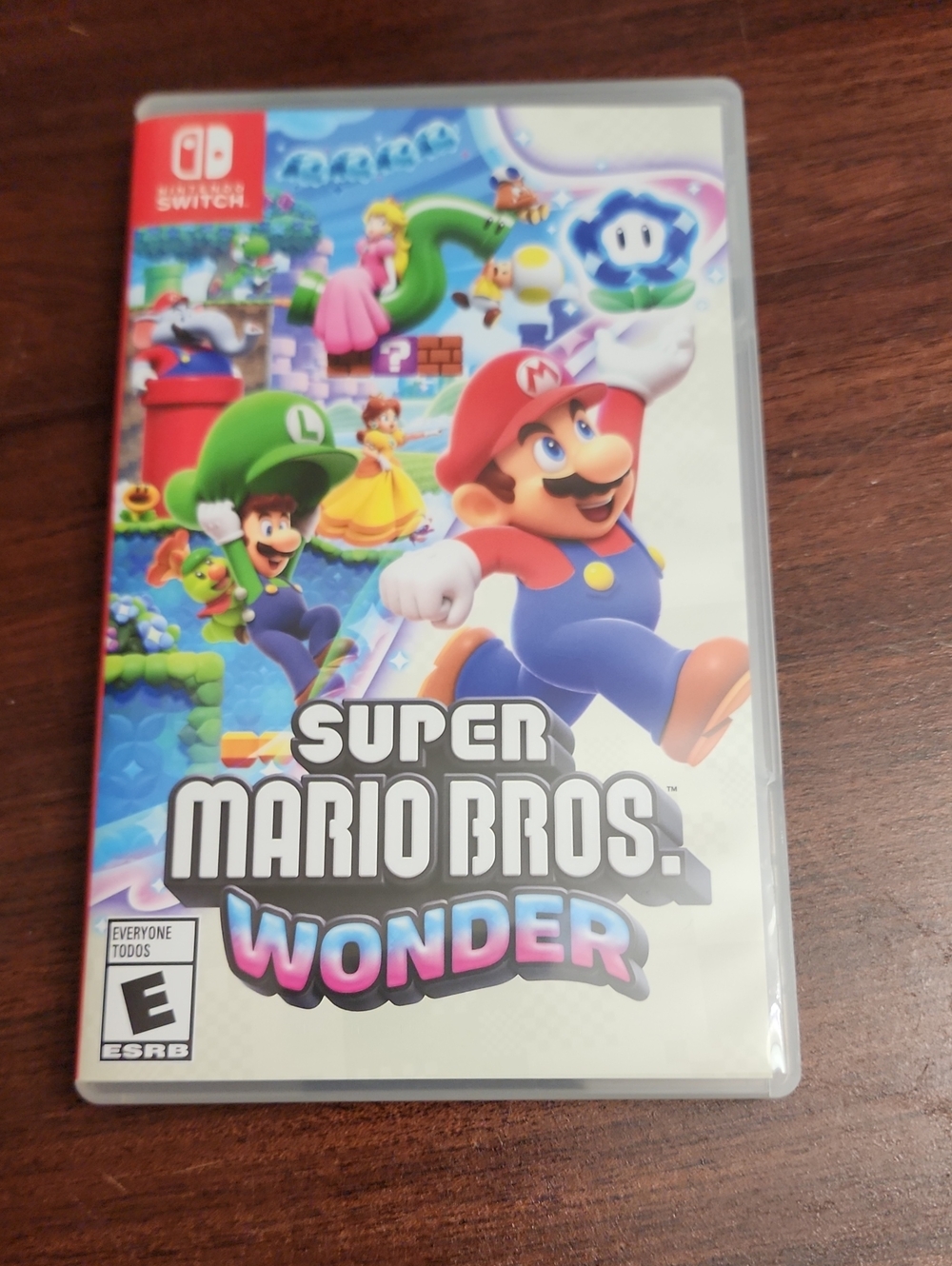 Nintendo Super Mario Bros. Wonder — Red, Blue & Green Cover Art